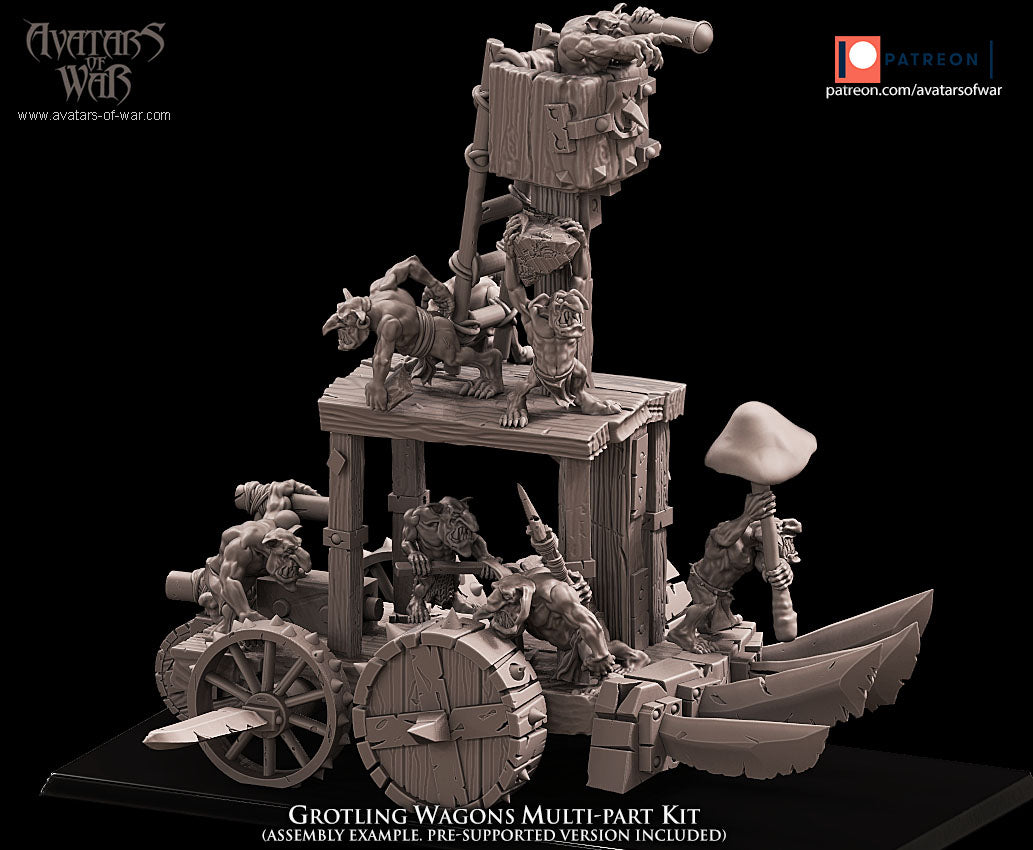 Grotling Battle Wagon, Avatars of War