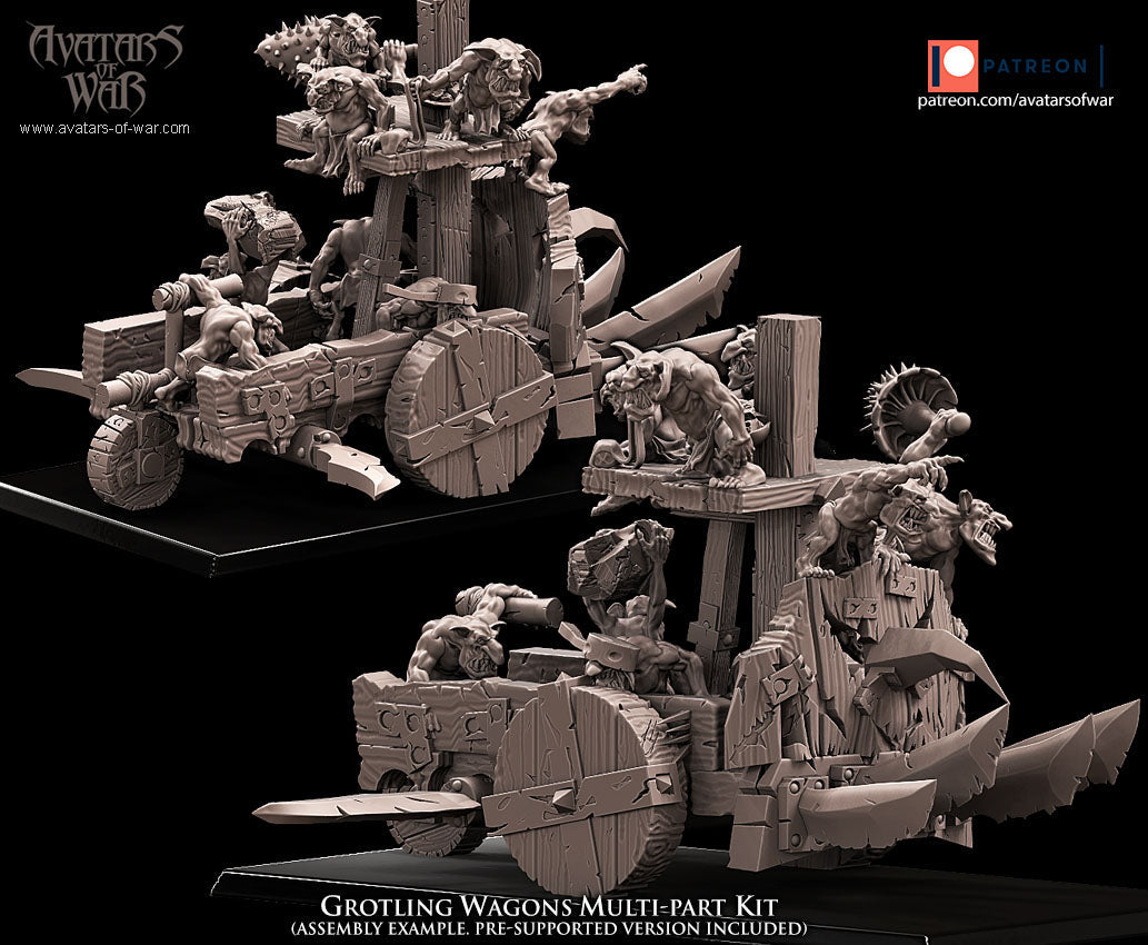 Grotling Battle Wagon, Avatars of War