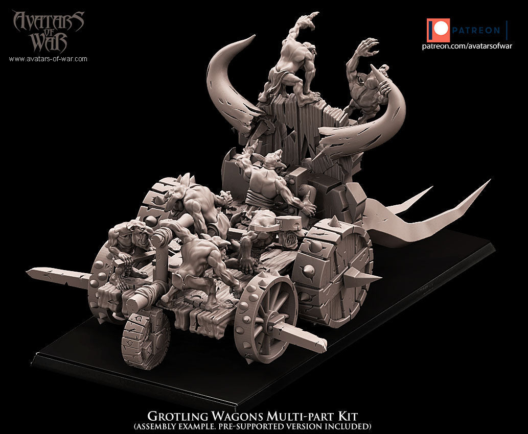Grotling Battle Wagon, Avatars of War