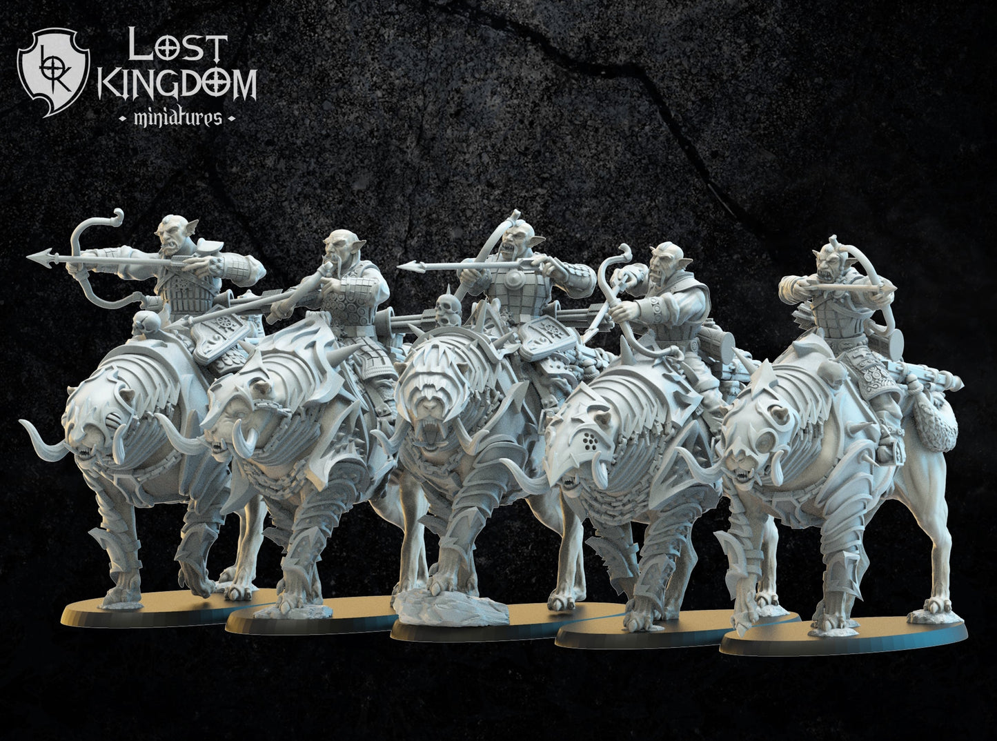 Mongobbo Knights, Lost Kingdom Miniatures