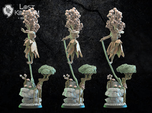 Aki, Shaolin Hero, dryad, Lost Kingdom Miniatures