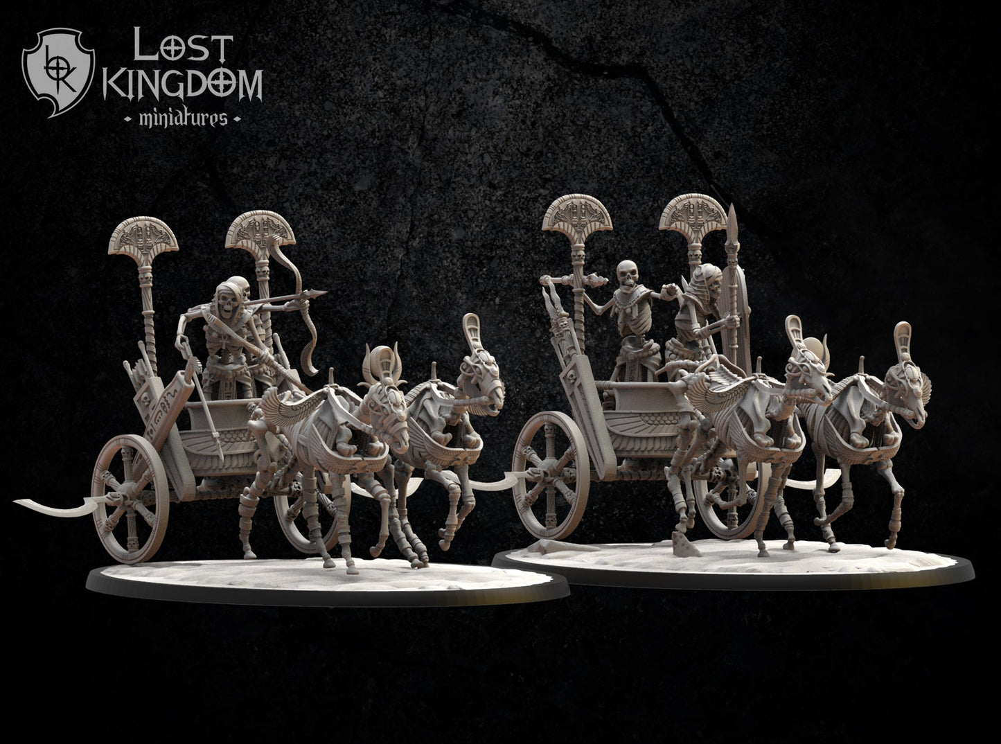 Second Dinasty Chariots, Lost Kingdom Miniatures