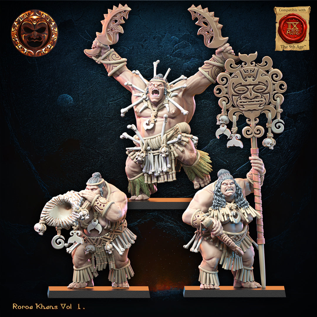 Roroa Unit, Lost Kingdom Miniatures