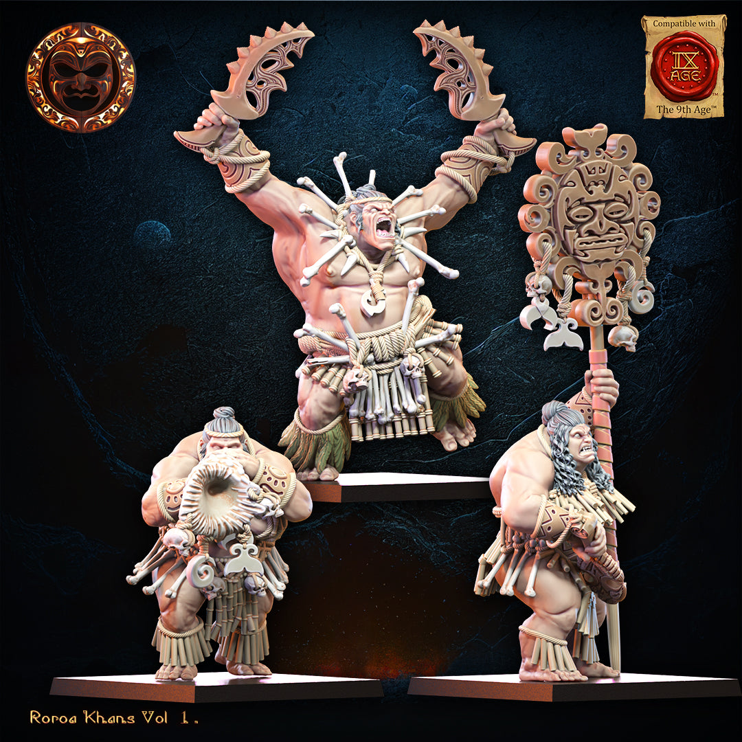 Roroa Unit, Lost Kingdom Miniatures