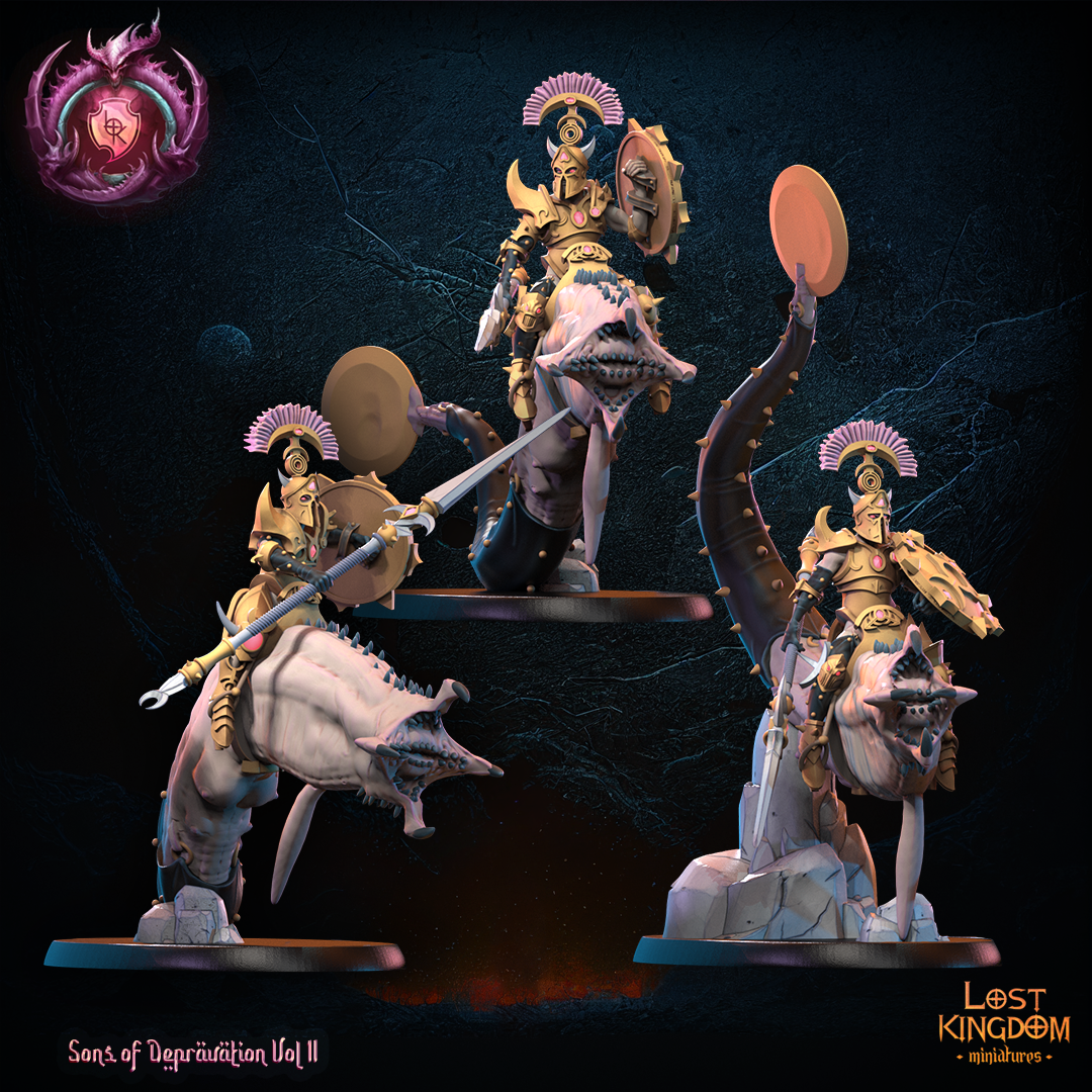 Worm Riders, Lost Kingdom Miniatures