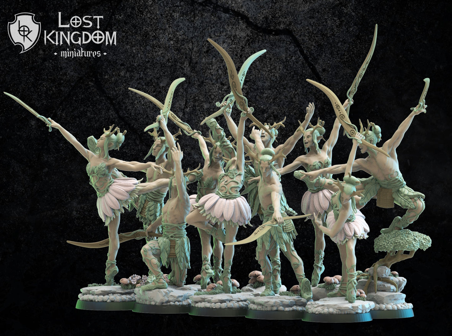 Bareetachi Dancers, Lost Kingdom Miniatures