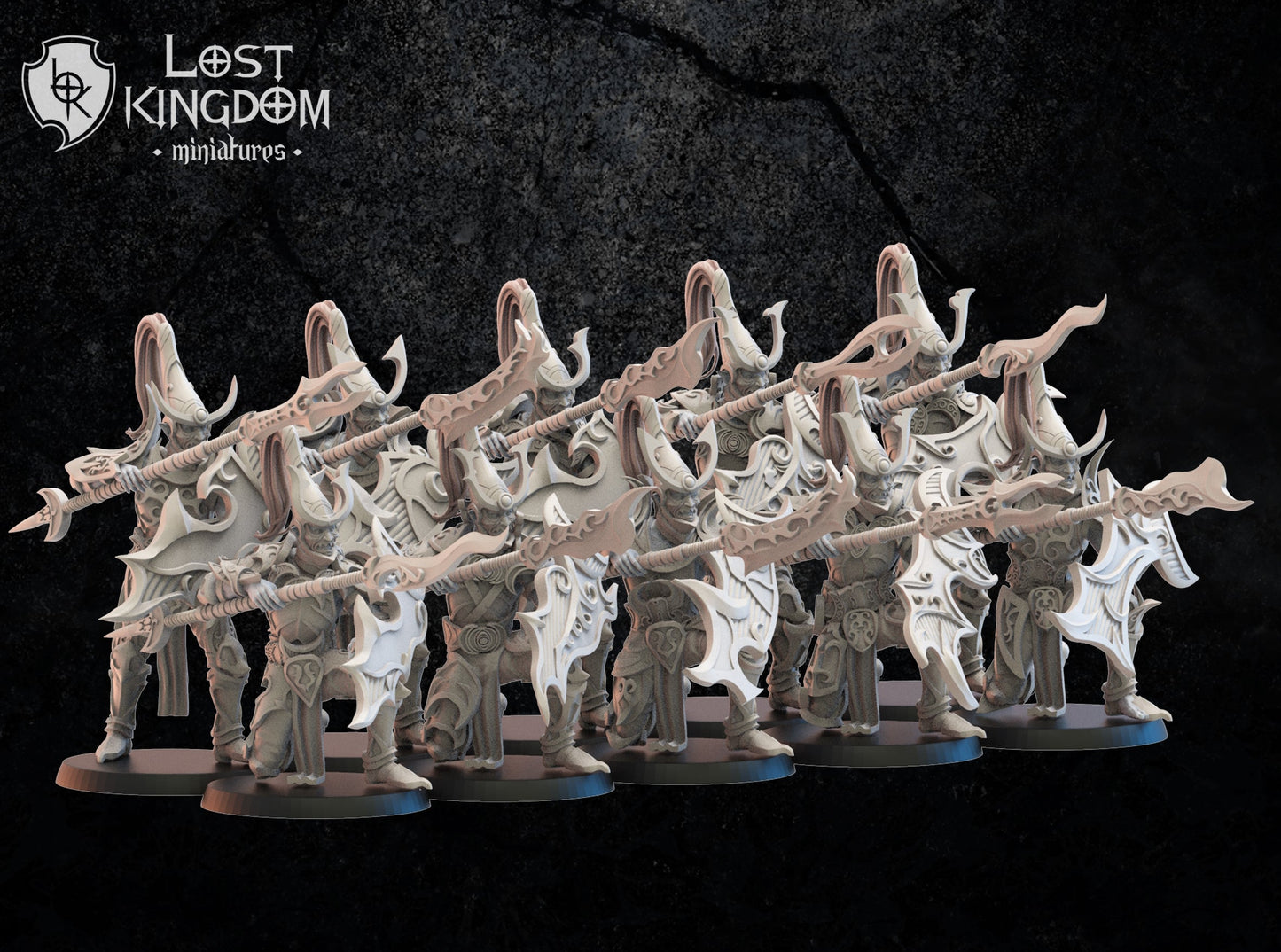 Nightfall Knights On Foot, Lost Kingdom Miniatures