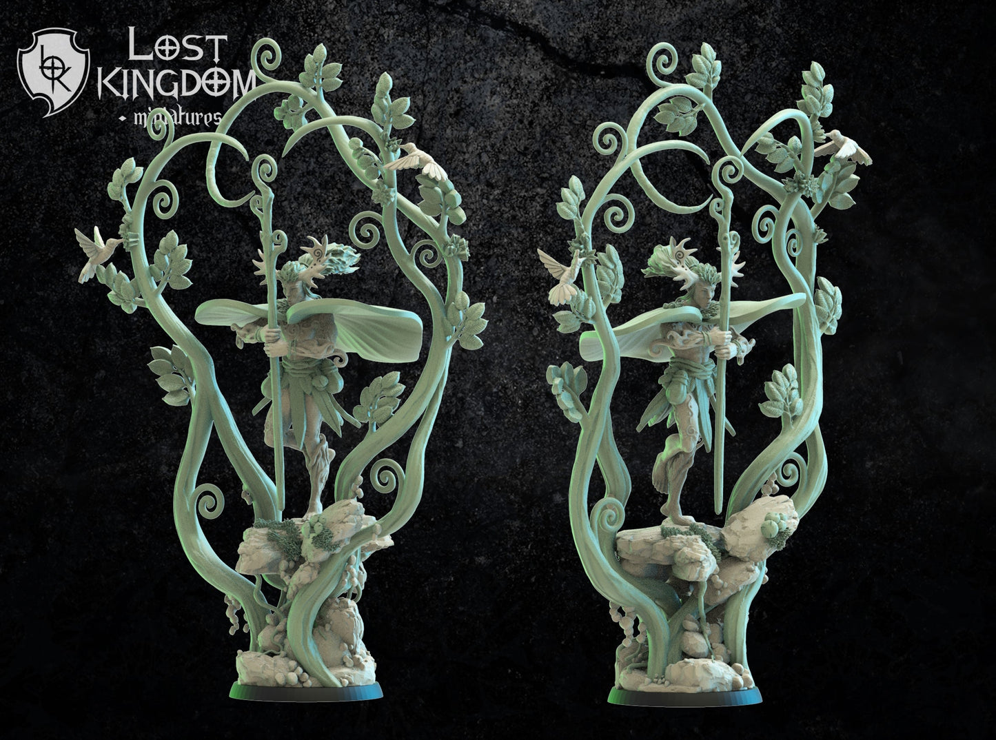 Tomoki, The Whistler, Great Druid, Lost Kingdom Miniatures