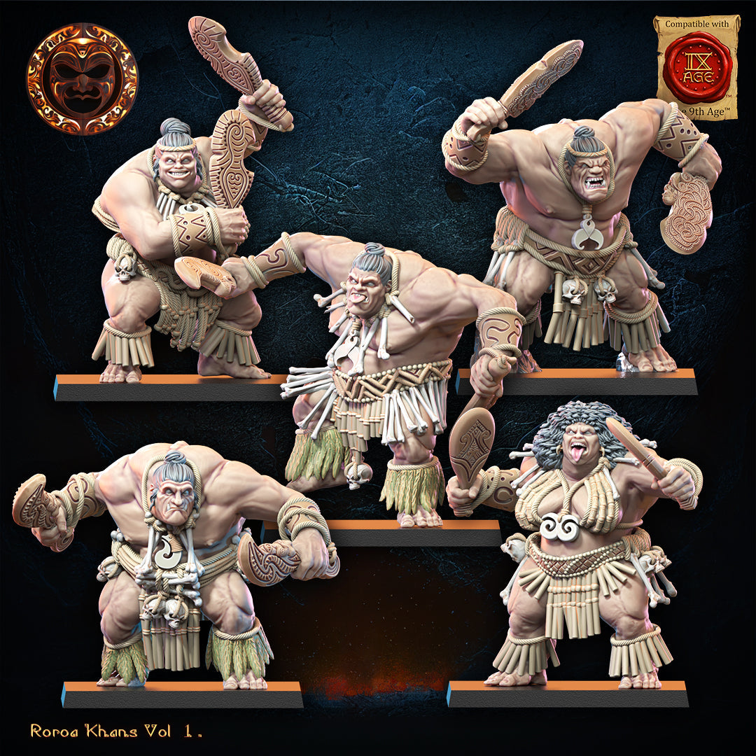 Roroa Unit, Lost Kingdom Miniatures