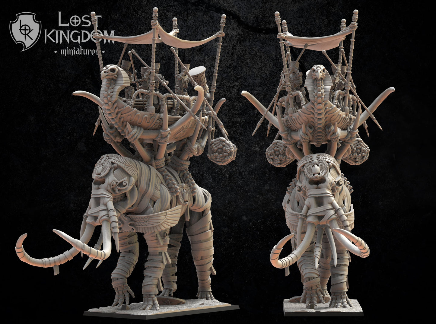 War Elephant, Lost Kingdom Miniatures