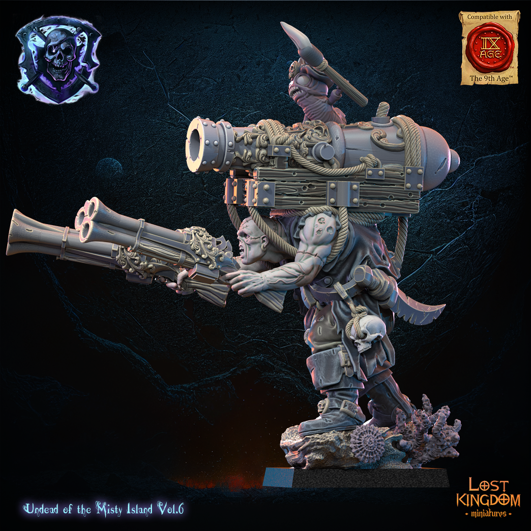 Wigor “The bomber” Acheron, Lost Kingdom Miniatures