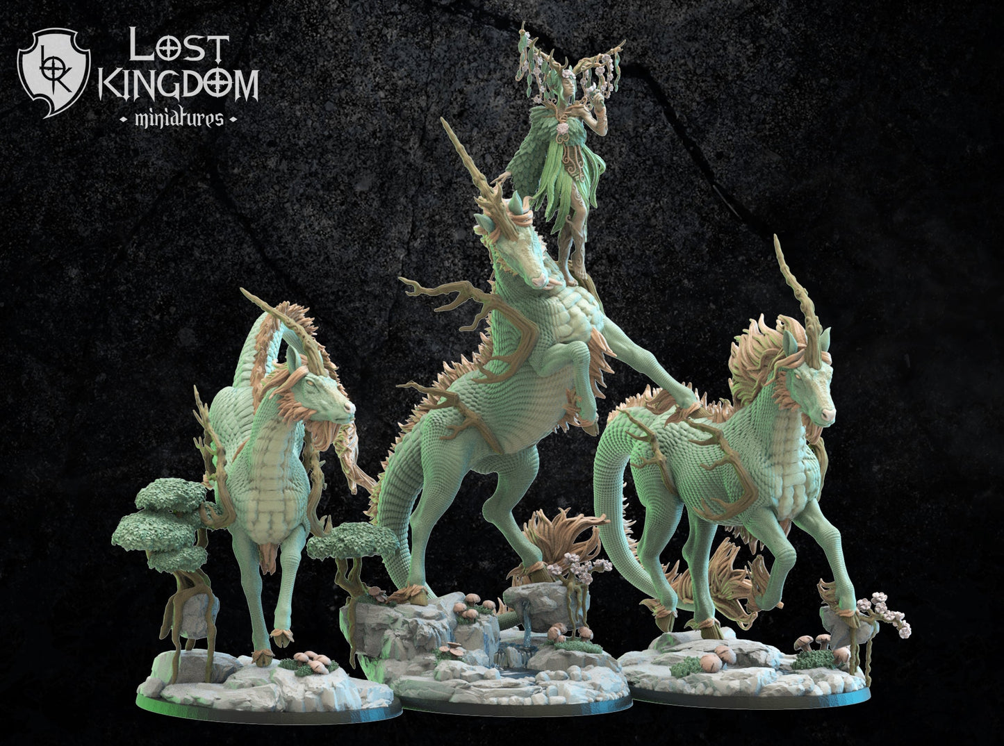 Kazumi, Kirin Queen, Lost Kingdom Miniatures