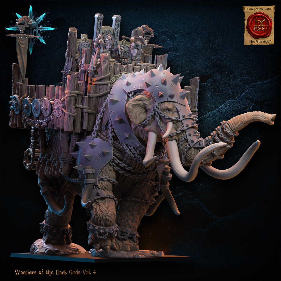 Wasteland War Mammoth, Lost Kingdom Miniatures