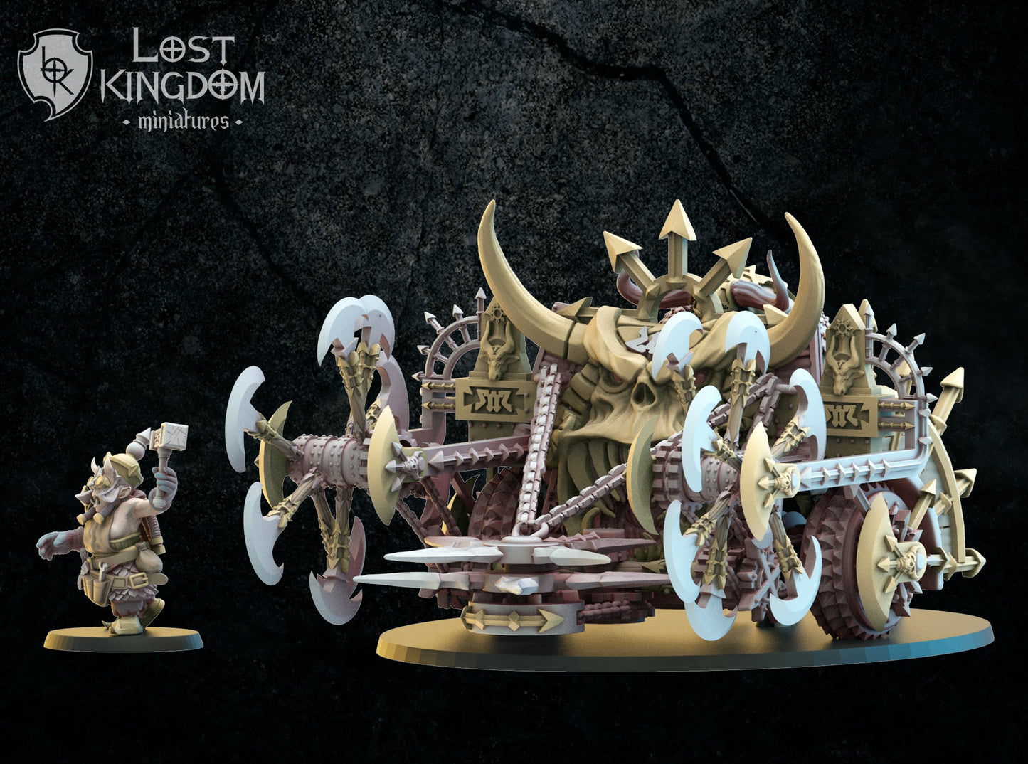 Magmhôrin Swirler, Lost Kingdom Miniatures