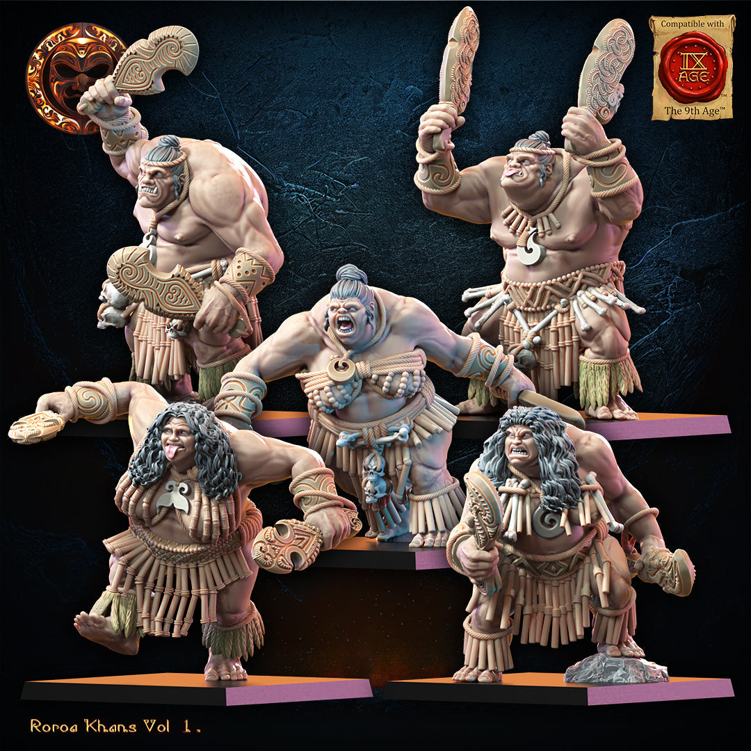 Roroa Unit, Lost Kingdom Miniatures