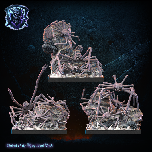 Skull Crab Swarms, Lost Kingdom Miniatures