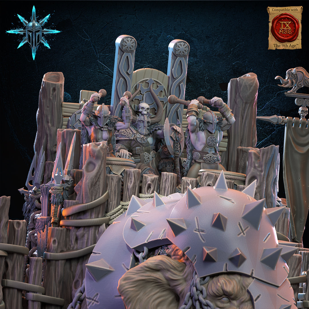 Wasteland War Mammoth, Lost Kingdom Miniatures