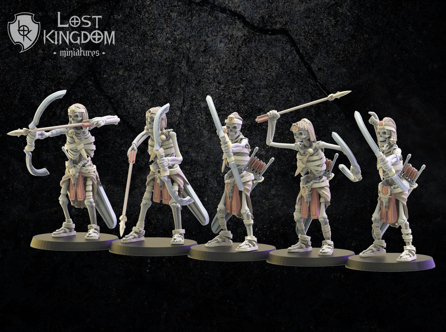 Khnum Archers, Lost Kingdom Miniatures