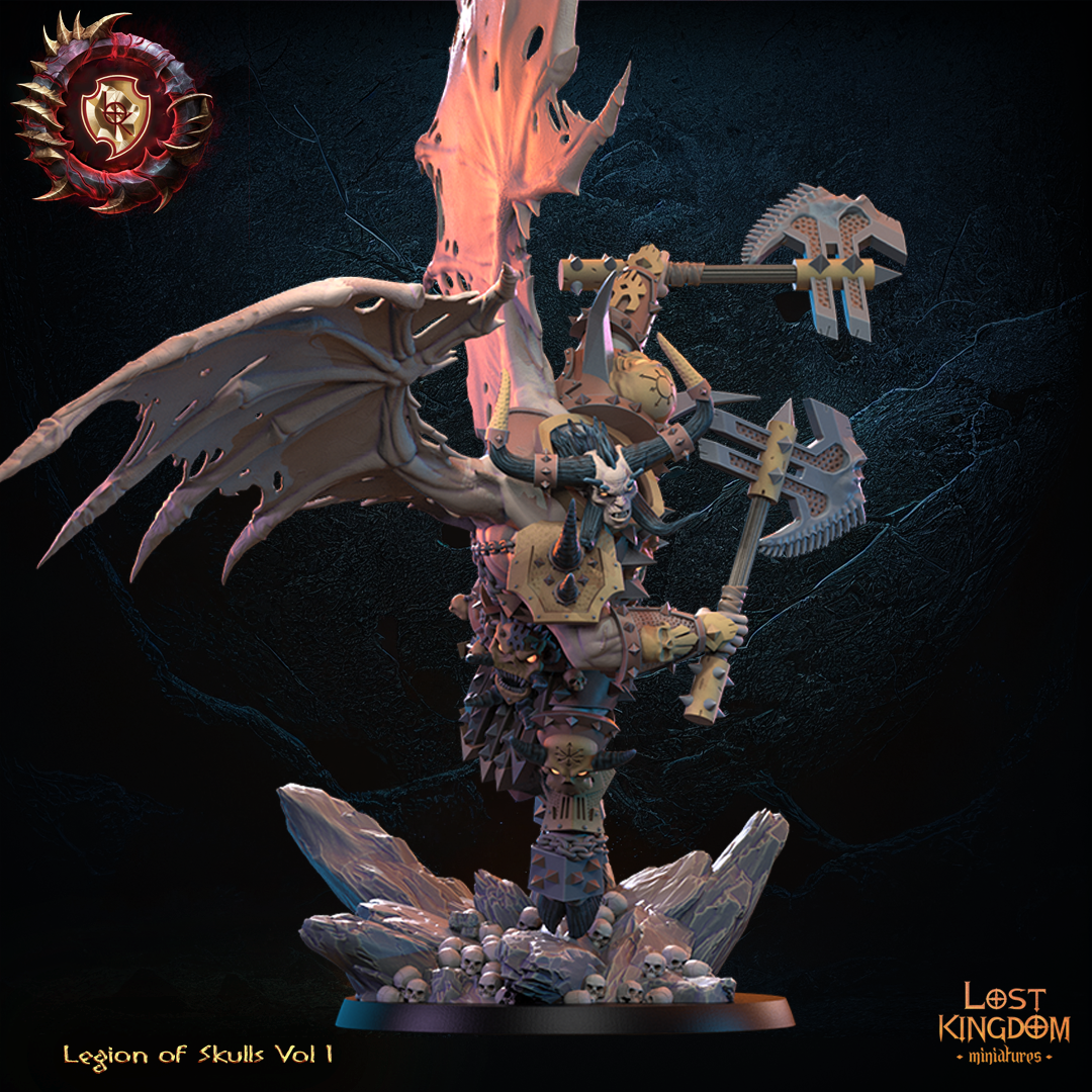 Brekolr Daemon Prince, Lost Kingdom Miniatures