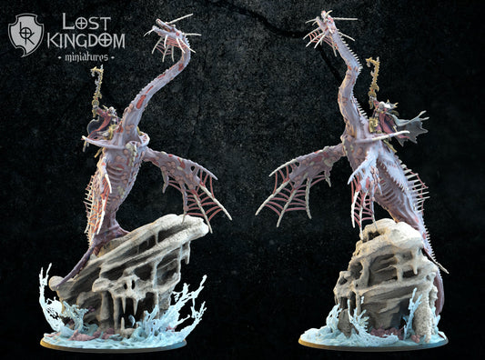 Alucard on Zombie Sea Dragon, Lost Kingdom Miniatures