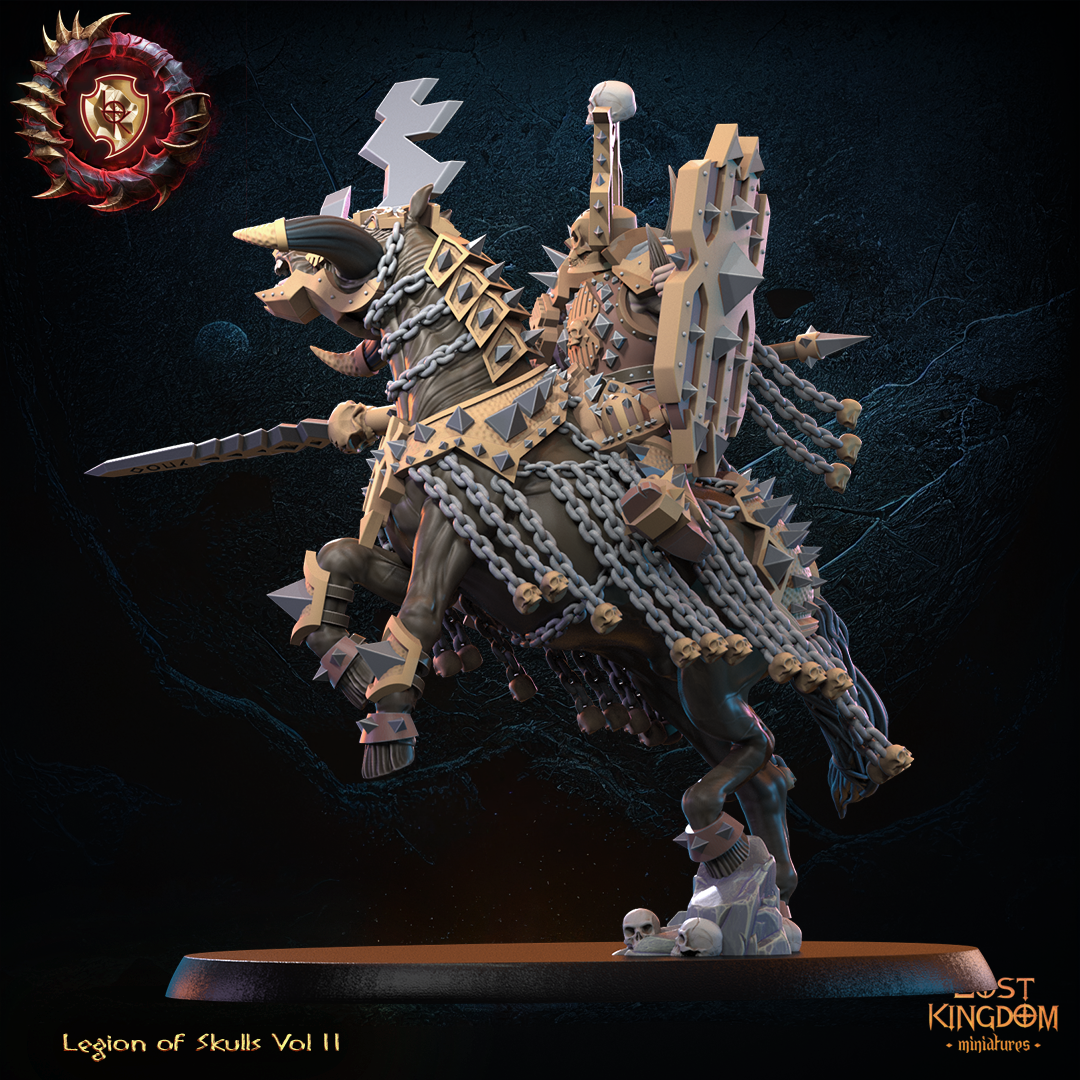 Vorr, Champion of Skull Collectors, Lost Kingdom Miniatures