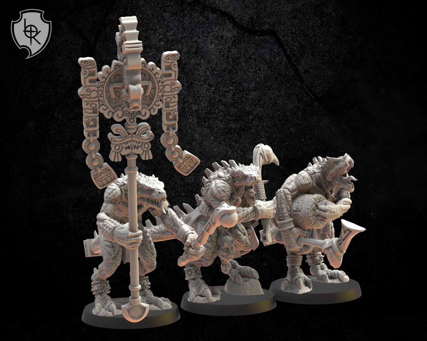 Ezocamatl Unit, Lost Kingdom Miniatures