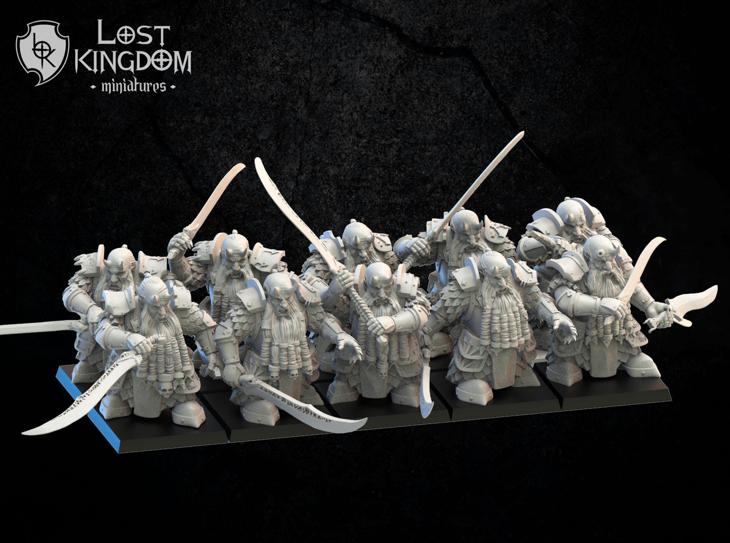 Elite Guard With Swords, Lost Kingdom Miniatures