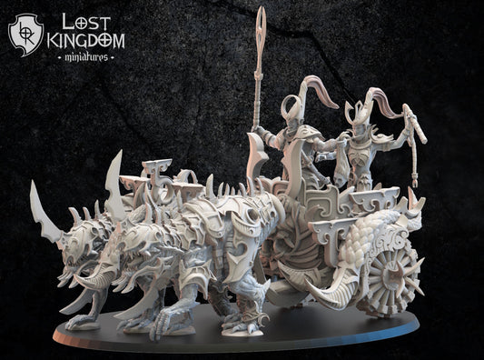 Night Elves Kyōryū Chariot, Lost Kingdom Miniatures