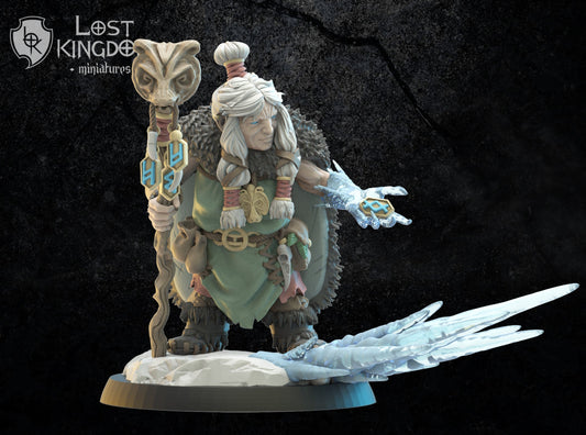 Nanna, The Runemaster, Lost Kingdom Miniatures