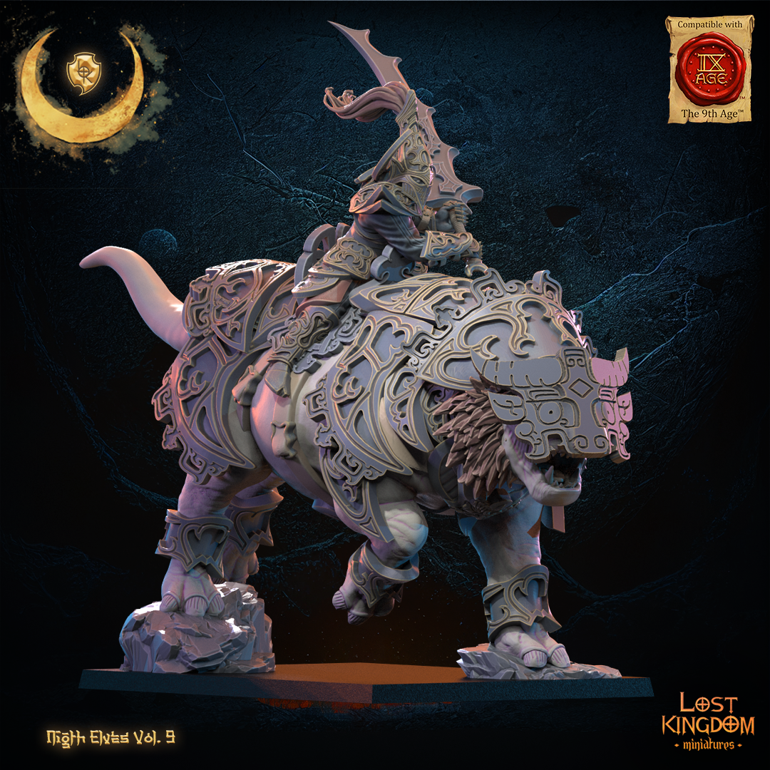 Baihu, Tsurugi Hero on Tao Tie, Lost Kingdom Miniatures