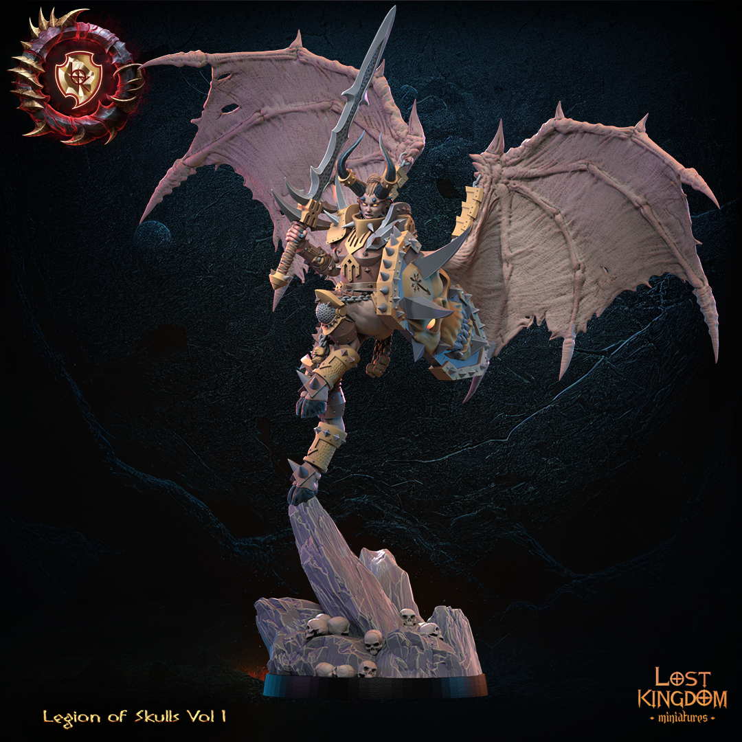 Elhag, Daemon Princess, Lost Kingdom Miniatures