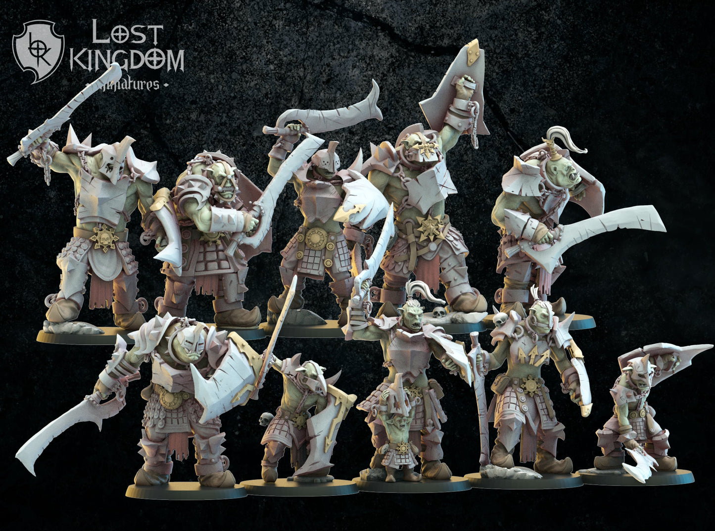 Urk Slaves, Lost Kingdom Miniatures