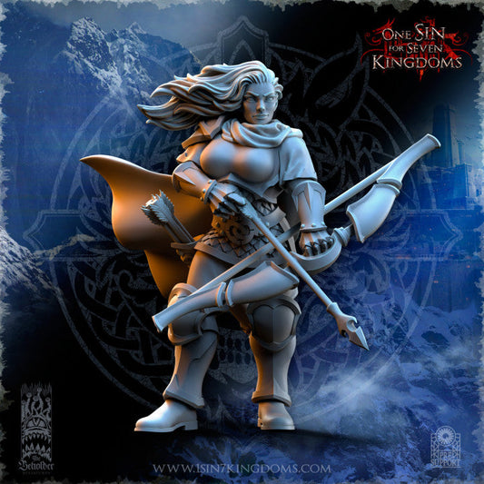 Revna "The Orc Hunter", The Beholder Miniatures