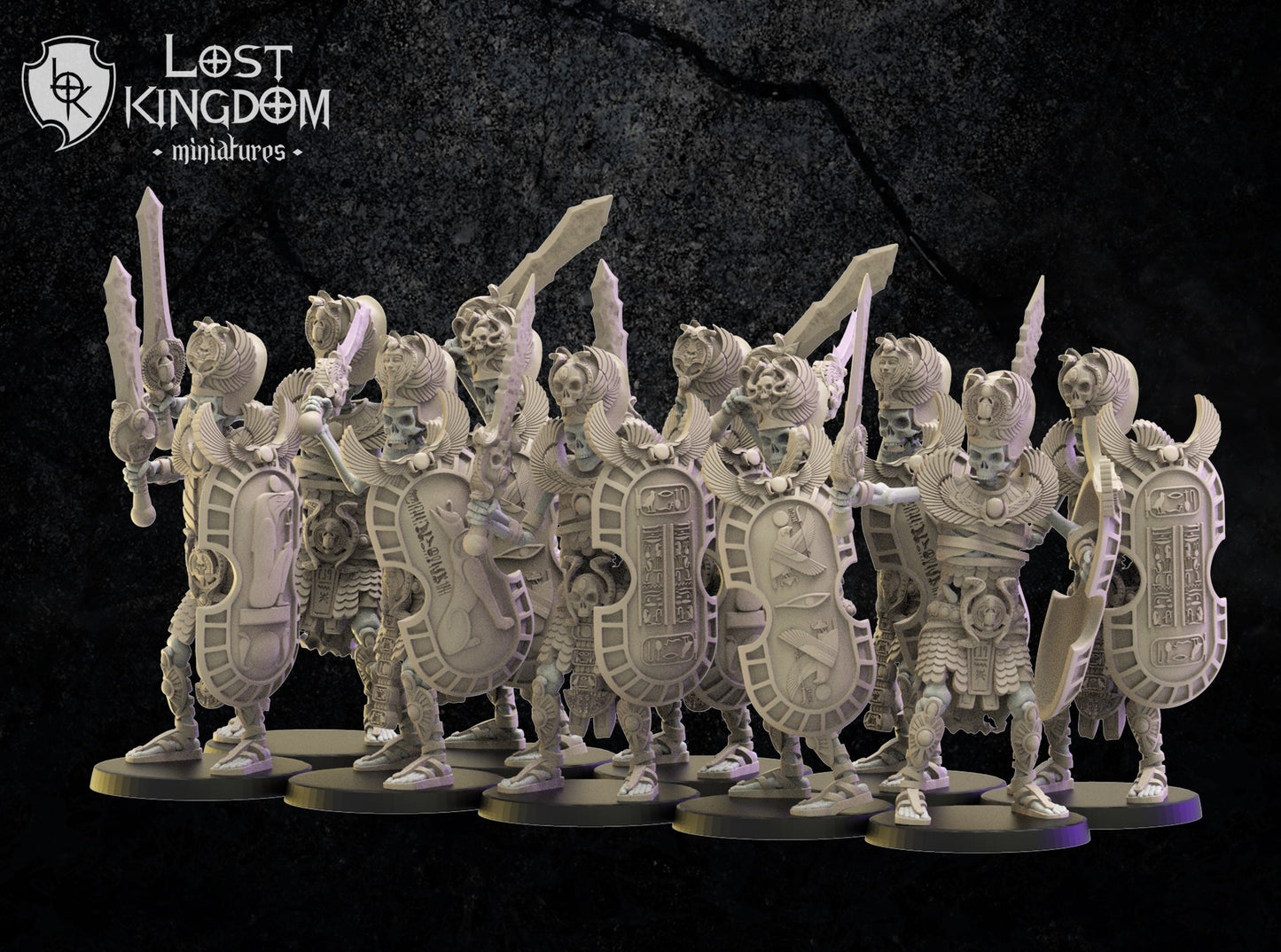Amun-Re Guard, Lost Kingdom Miniatures