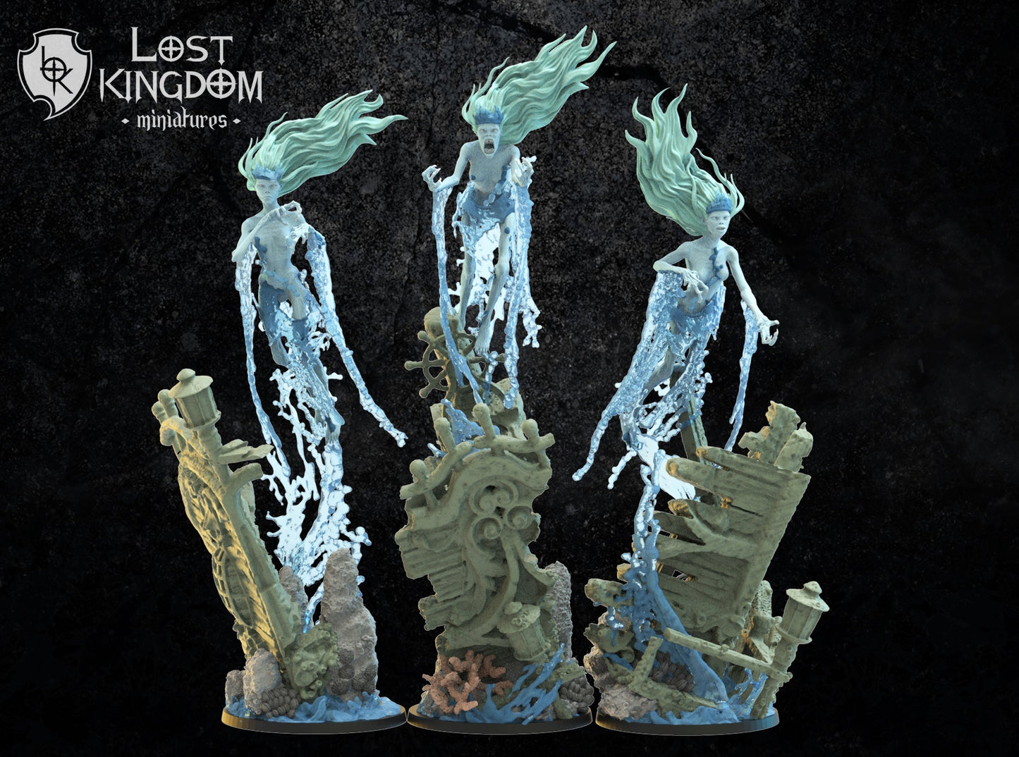 Shipwreck Screamers, Lost Kingdom Miniatures