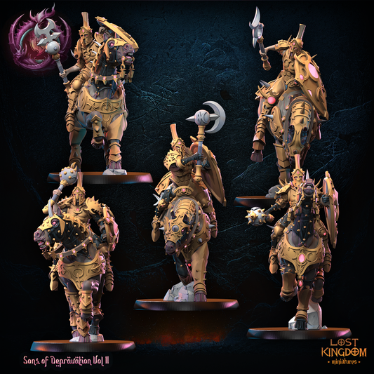 Perversion Knights, Lost Kingdom Miniatures