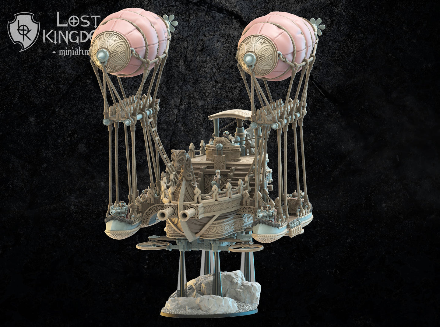Fugl Airship, Lost Kingdom Miniatures