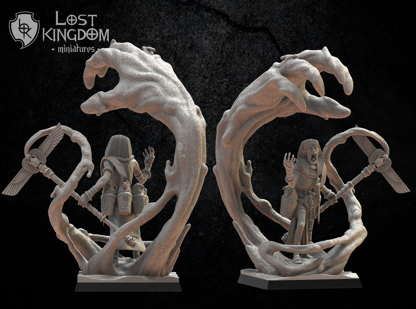 Canopic Sorcerer, Lost Kingdom Miniatures