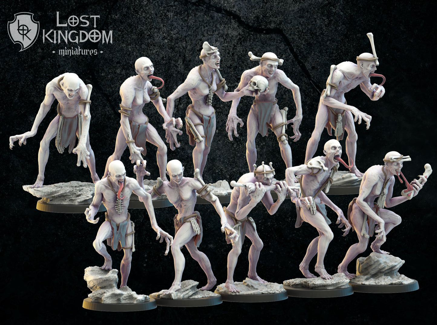 Ghūl Unit, Lost Kingdom Miniatures