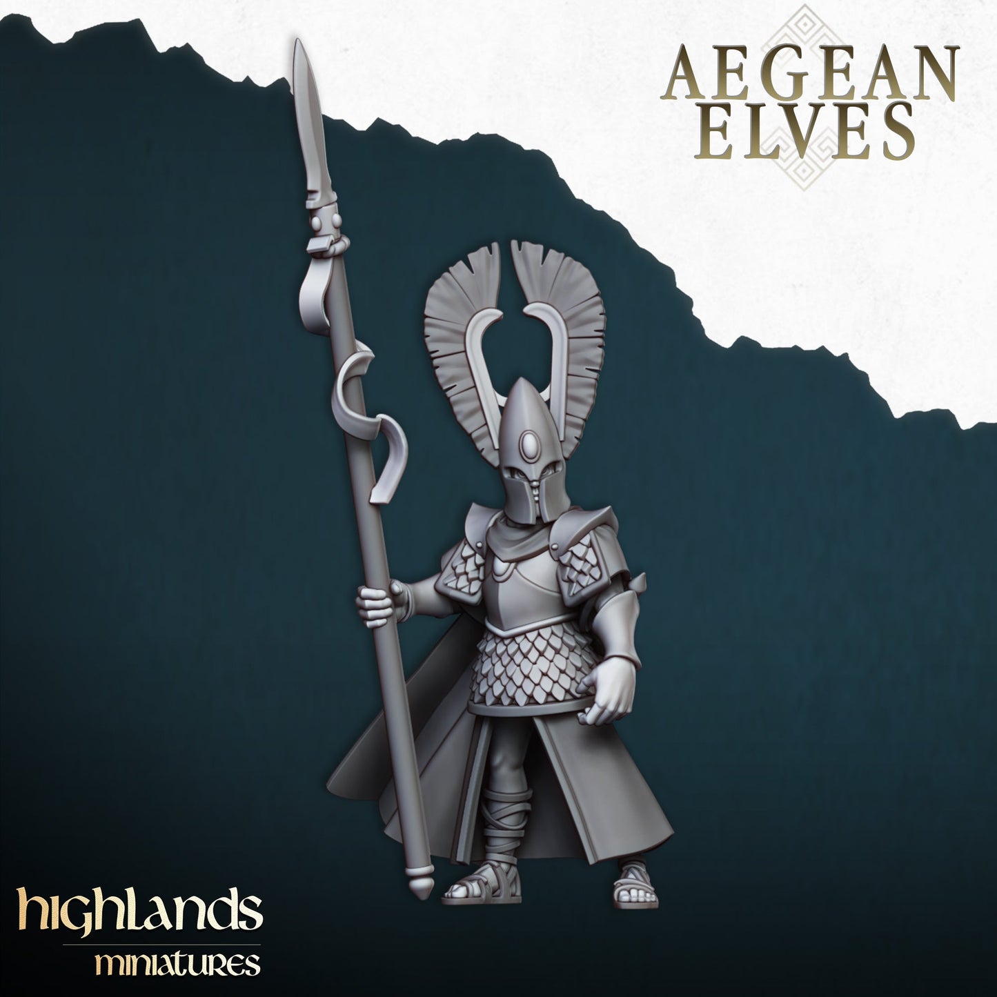 Aegean Elves Chariot, Highlands Miniatures