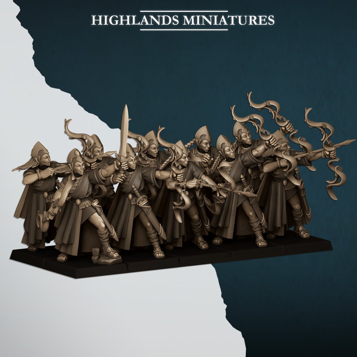 Aegean Maids, Highlands Miniatures