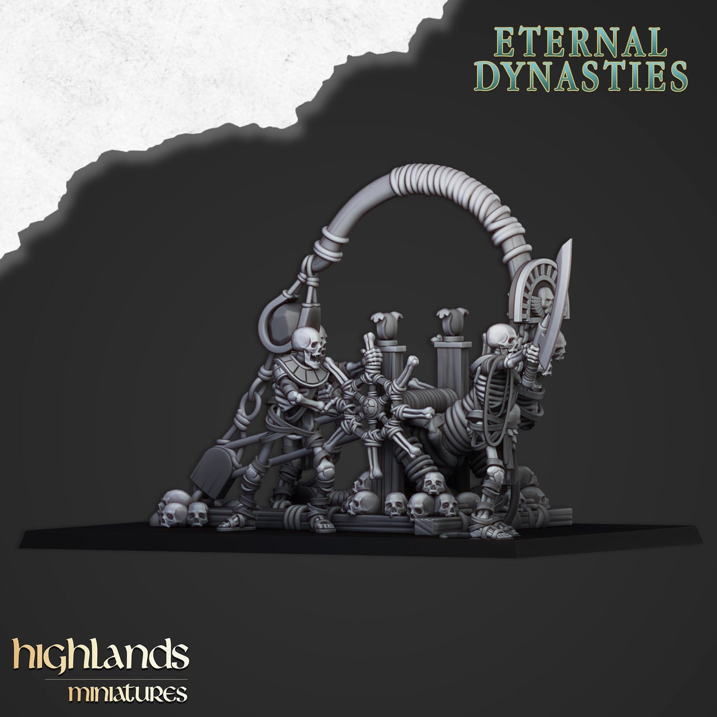 Ancient Stonethrower, Highlands Miniatures