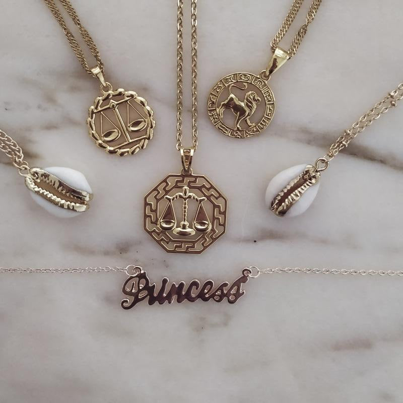 Collar Flaming Zodiac