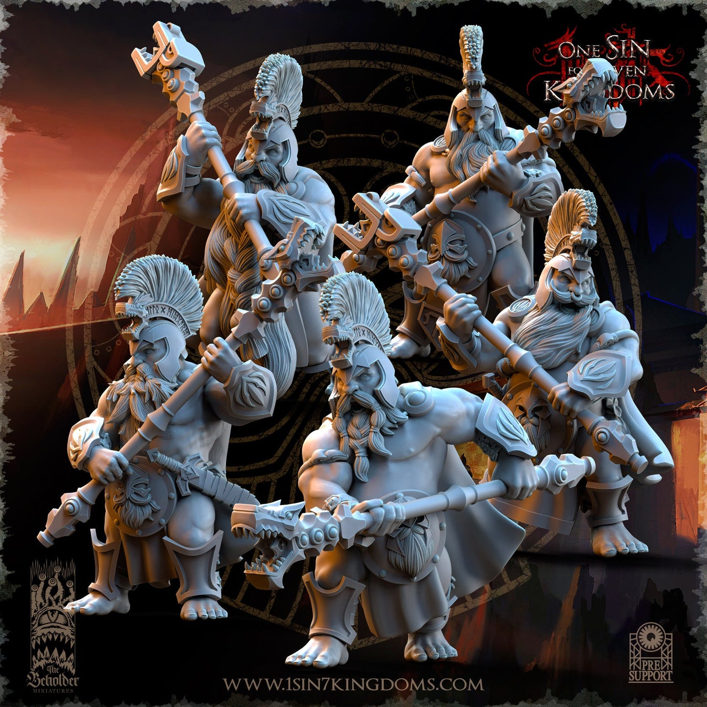 Untredrakes of Molten Core, The Beholder Miniatures