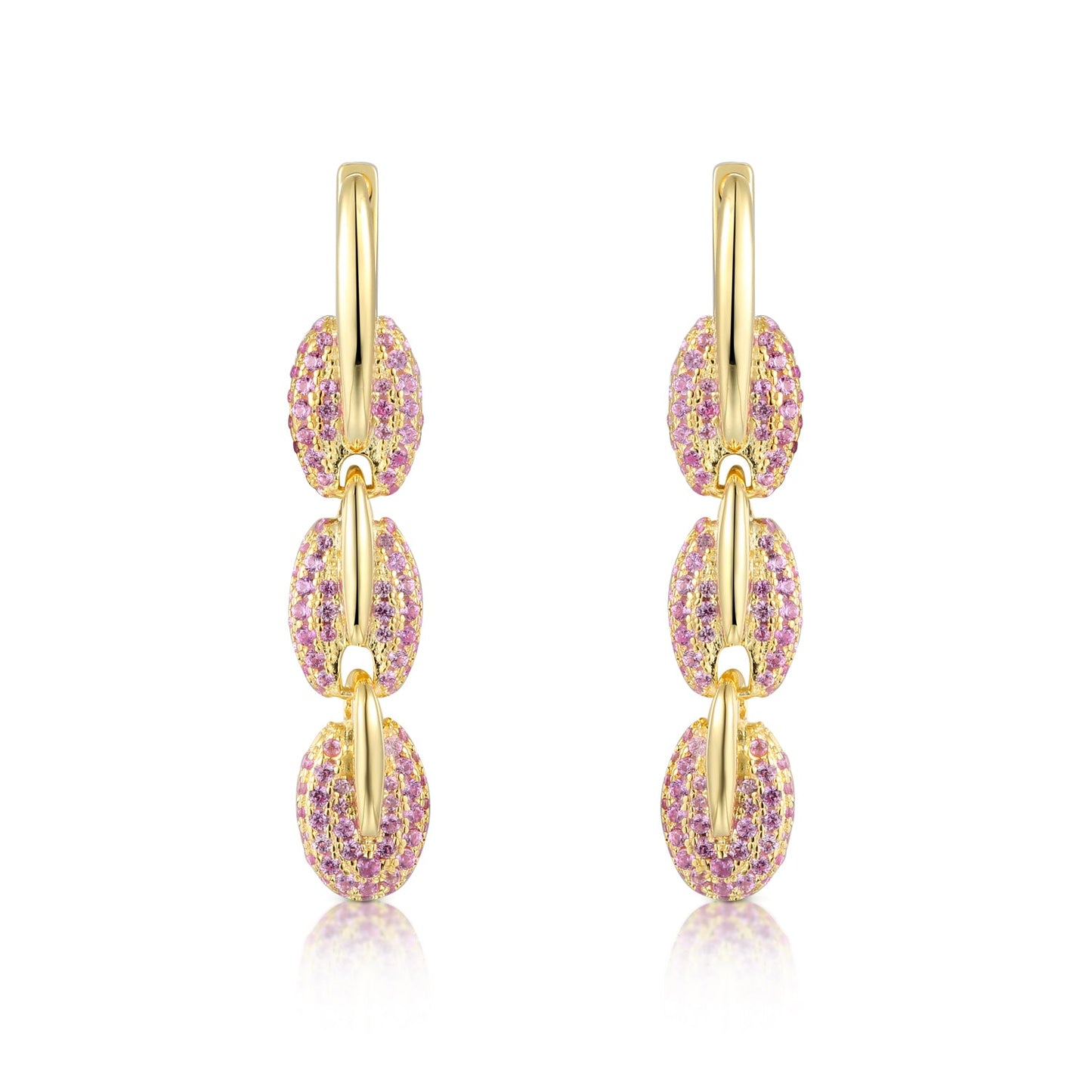 PENDIENTES CORALINA ROSA