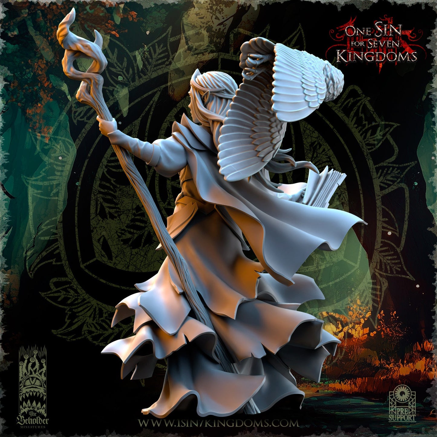 Nuara, Whisper of the Trees, The Beholder Miniatures