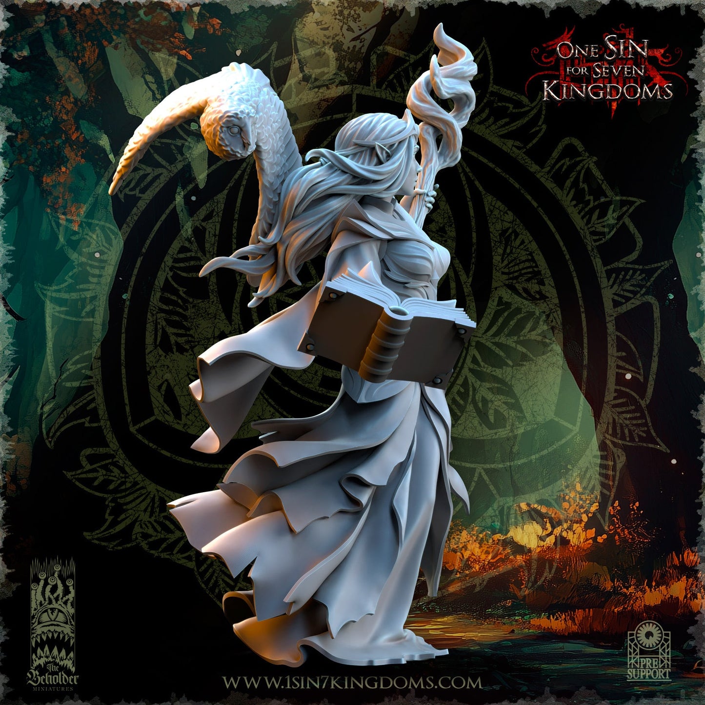 Nuara, Whisper of the Trees, The Beholder Miniatures