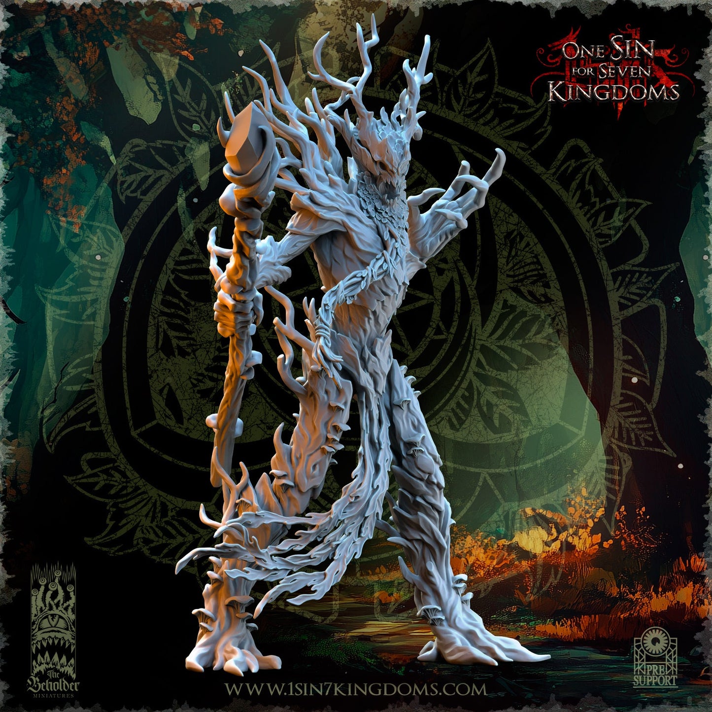 Ohru, Tree Shepherd, The Beholder Miniatures