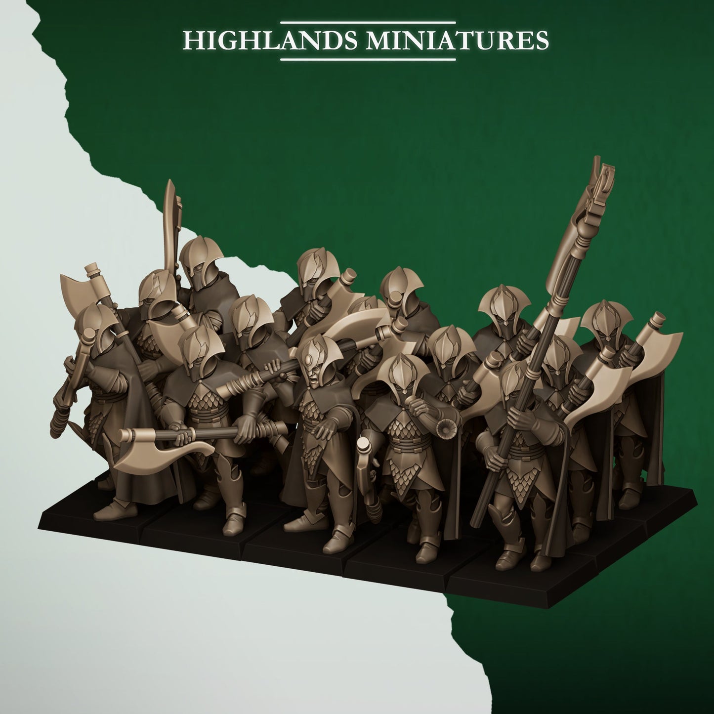 Feral Axemen, Highlands Miniatures