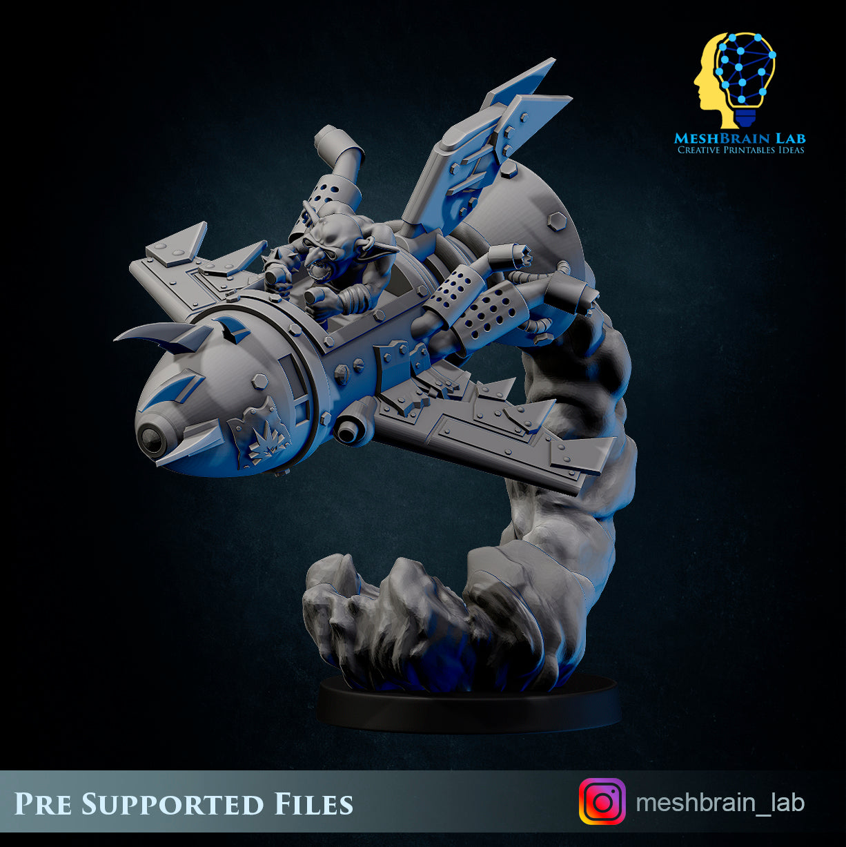 FLying rocket, MeshBrain Lab